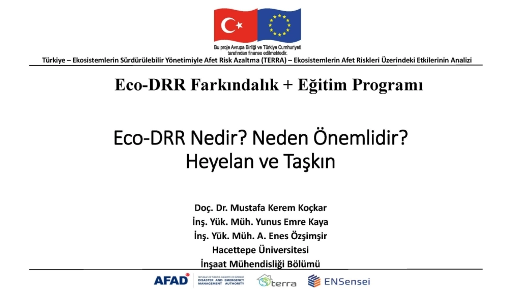 TERRA ECODRR Heyelan Taşkın Page 01